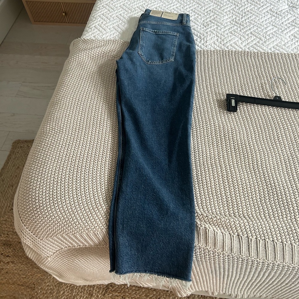 Agolde Jeans Riley Crop Escape Size 28 New